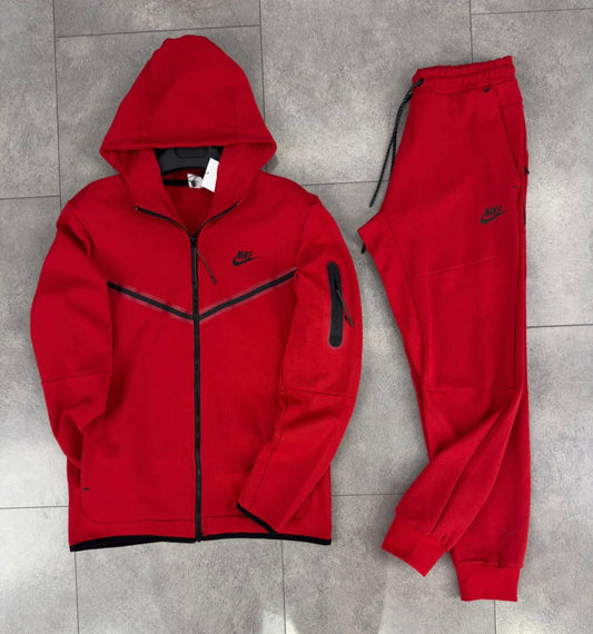 Nike Fech Fleece Red